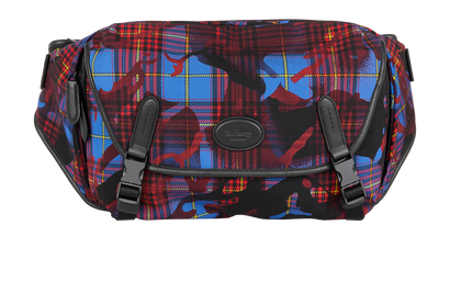 Camouflage Check Sling Bag, front view